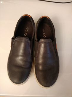 Кожаные слипоны Ecco