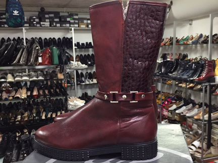 Зимние женские сапоги 37р