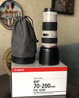 Canon EF 70-200mm f 4L usm