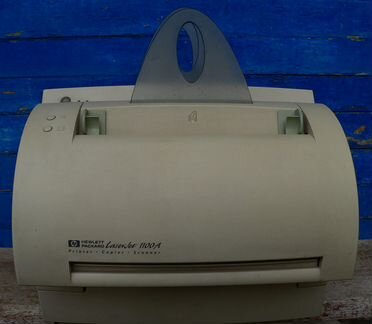 Мфу - принтер HP Laser Jet 1100A исправный