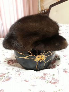 Берет зимний норка