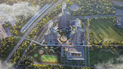 Квартира-студия, 82.8 м², 2/39 эт.