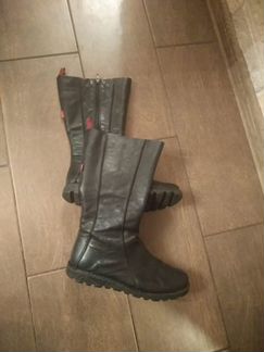 Сапоги зимние женские ecco 37 размер