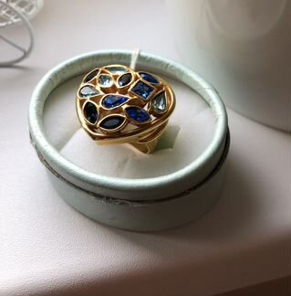 Редкое дизайнерское кольцо Yves Saint Laurent