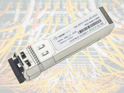Оптический трансивер SFP+ 10G 1550nm 100km LC DDM