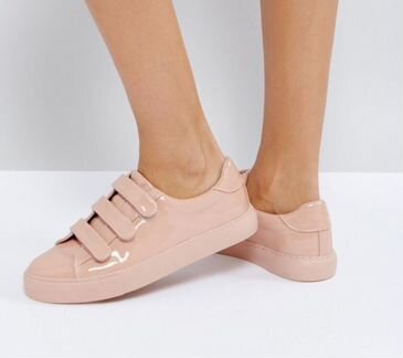Кроссовки лакированные ASOS