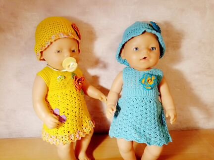 Платья для кукол Беби Борн