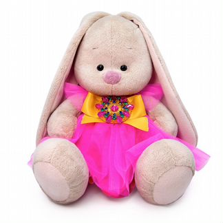 Мягкая игрушка Зайка Ми Розовый кварц, 18 см (SidS-414)