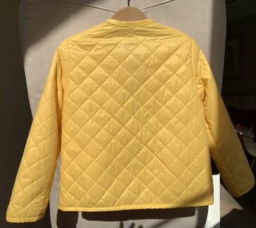 Куртка-ветровка Gulliver желтого цвета рост 116