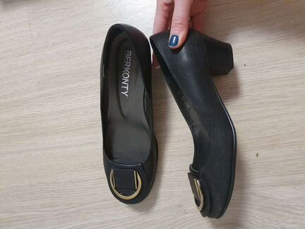 Туфли женские кожаные 35-36