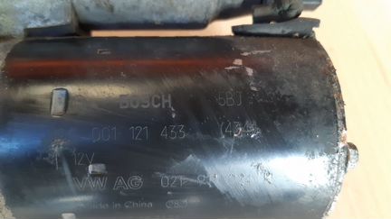 Стартер 02T911024K Audi Volkswagen
