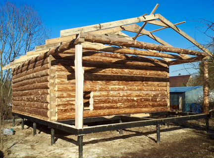 Сруб дома 6Х6+3(6/9) с Доставкой