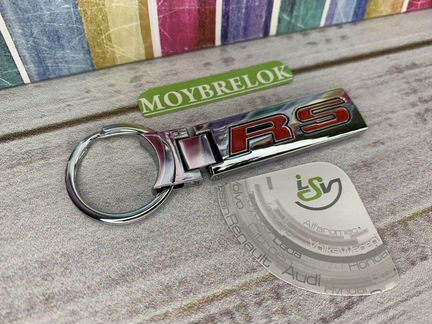 Брелок на ключ Ford RS (металл)
