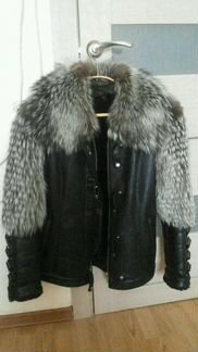 Куртка кожанная (дублёнка)