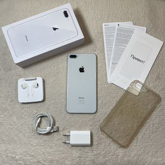iPhone 8 plus 64gb silver