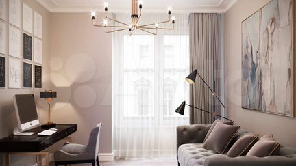4-к квартира, 100 м², 36/51 эт.