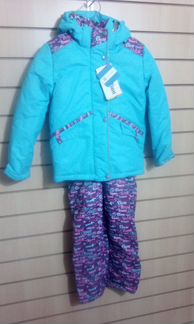 Костюм детский зимний для девочки (брюки и куртка)