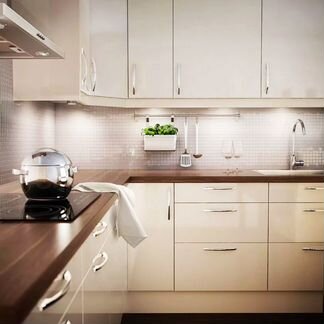 Кухня Фактум Абстракт, Лидинго, Ликсторп И К Е А