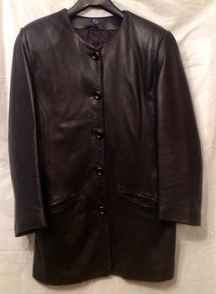 Пиджак кожаный