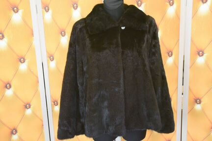 Шуба норковая 40-42 Чёрная как новая