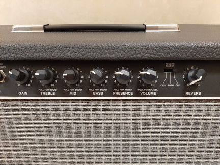 Гитарный ламповый усилитель Fender The Twin Black