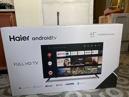 Телевизор haier le43k6600sg
