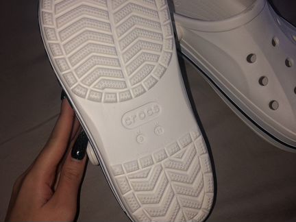 Crocs Bayaband White/Navy Unisex Clog 42-43