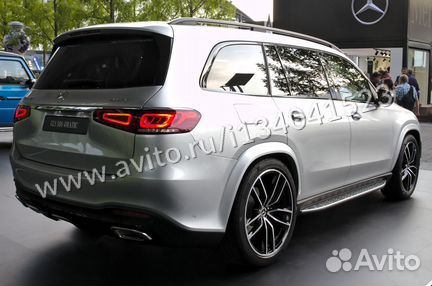 Пороги Mercedes GLS X167 мерседес глс х167 без под