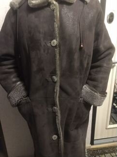 Дубленка натуральная женская 56-58 размер