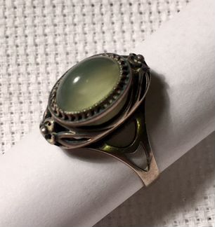 Серебряное кольцо Оникс