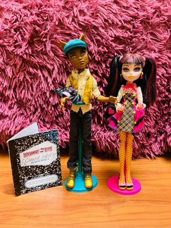 Куклы monster high Дракулаура и Клод Вульф