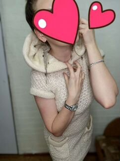 Платье вязанное