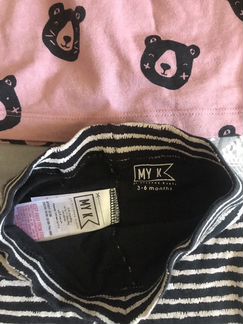 Три костюма My k, Mothercare, Hm 3-6-9