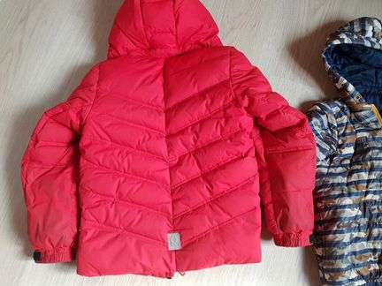 Пуховик Reima 140 и куртка Le Petit Marcel 140