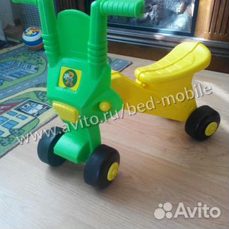 Огонек каталка мишка арт. С-714