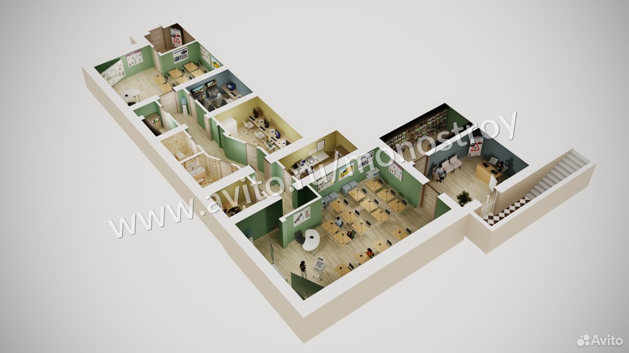Помещение свободного назначения, 183.50 м²