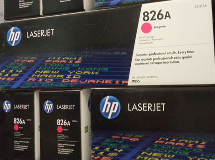 Картридж CF311A/CF312A/CF313A для HP Color LJ m855
