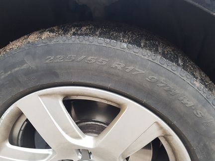 Шины зимнее 225/55/17 Pirelli