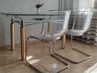 Бронь) - Стеклянный стол и стулья IKEA