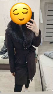 Пальто зимнее женское с мехом