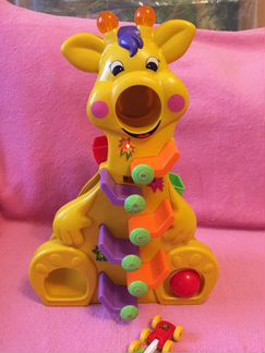 Жираф Kiddieland с машинками