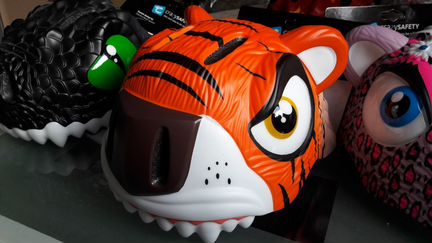 Детский Шлем Crazy Safety Tiger (тигр)