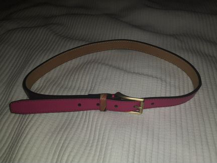 Кожаный детский ремень Paul Smith 60 см оригинал