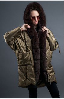 Парка Новая с натуральным мехом Писца