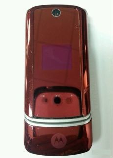 Оригинальная Motorola KRZr-K1 (бордо / черная) б/у