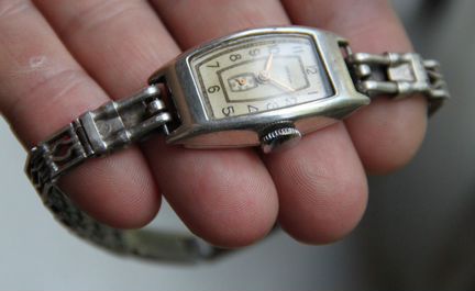 Часы механические звезда пчз Пенза Серебро 875ссср