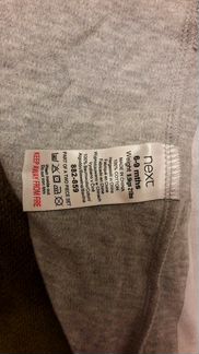 Новогодний костюм Next дед мороз 6-9 мес