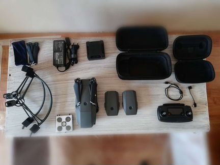 Квадрокоптер DJI Mavic Pro в супер комплектации