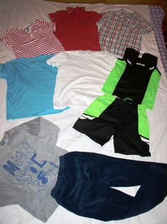 Пакет летней одежды д/м 9-10 лет 135-140 см 9 шт