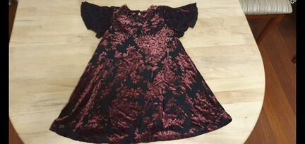 Платье бархатное, 104 рост Mothercare
